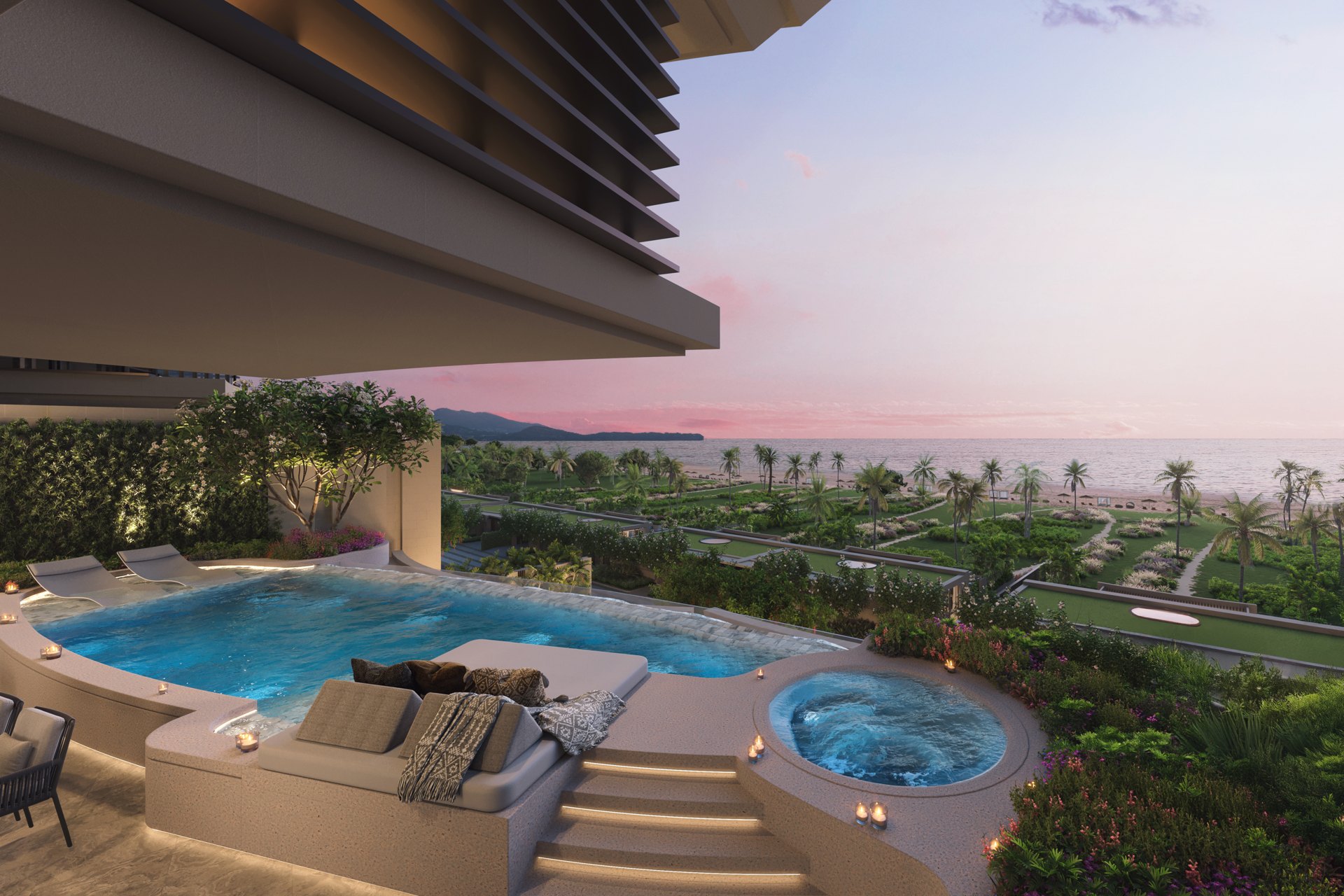 Bang Tao sea-view residence with private pool
