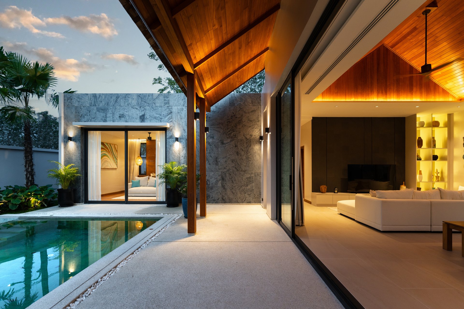 Bang Tao tropical pool villa, private pool