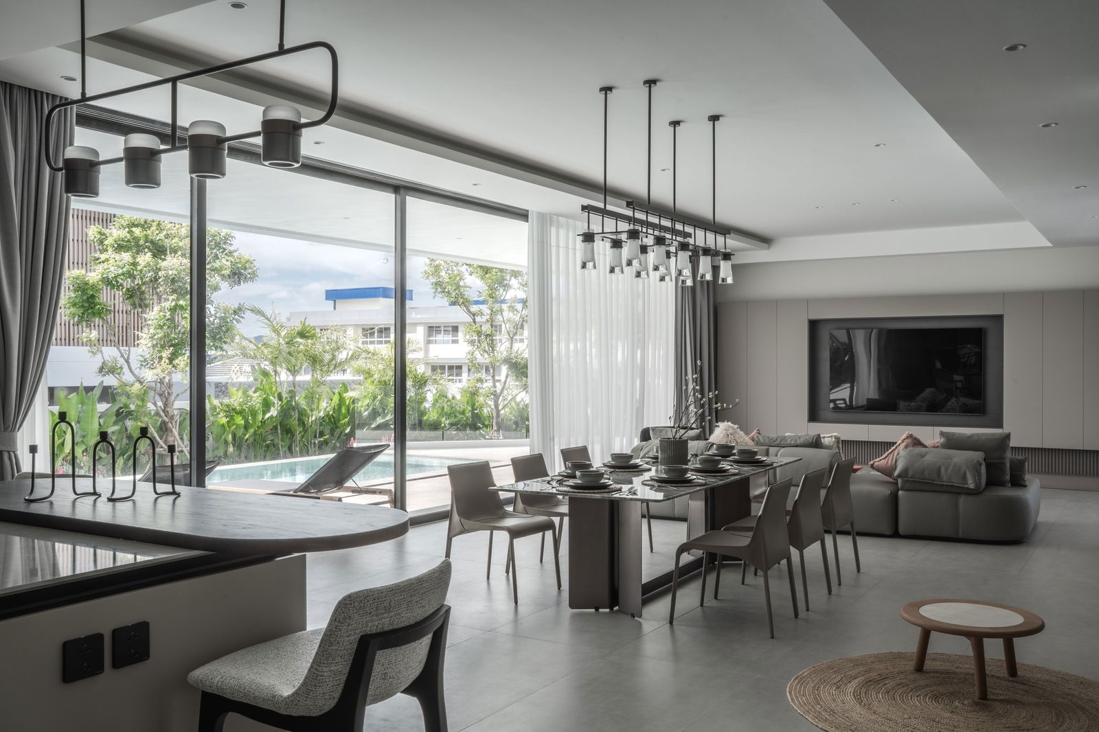 Cherng Talay grand pool villa Phuket The villa