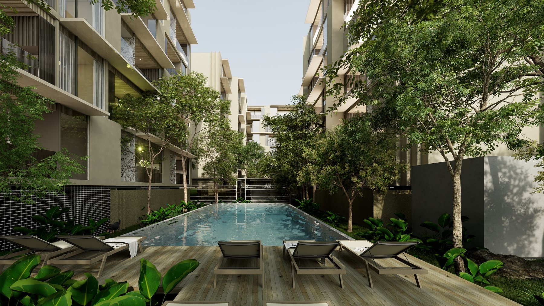 Condominio con giardino e piscina, Cherngtalay, Phuket Appartamento 1 camera