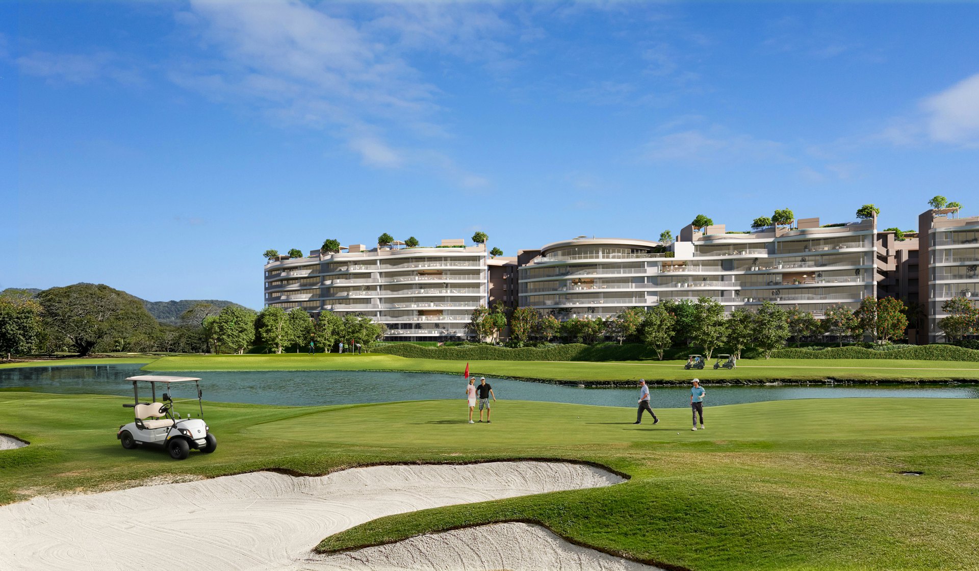 Résidences vue golf à Laguna, Laguna Phuket