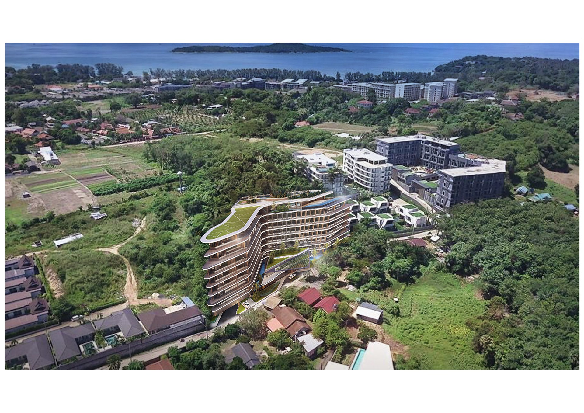 Condominio con licenza alberghiera a Nai Harn, Phuket