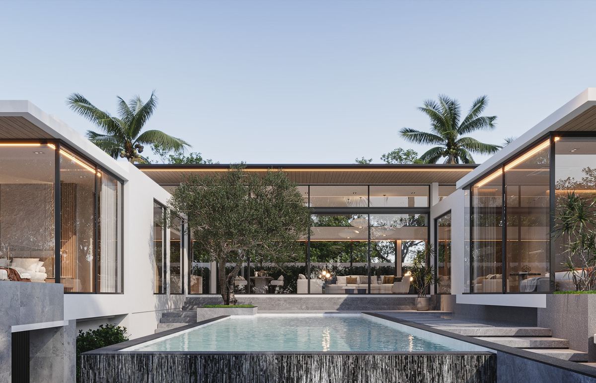 Si Sunthon Hillside Villa, exterior